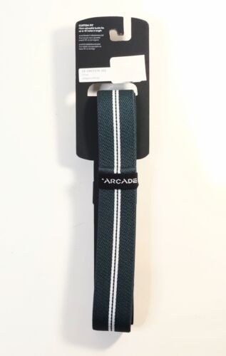 Arcade Performance Stretch Belt Color: Jalapeno / White One Size up to 40" - Picture 2 of 5