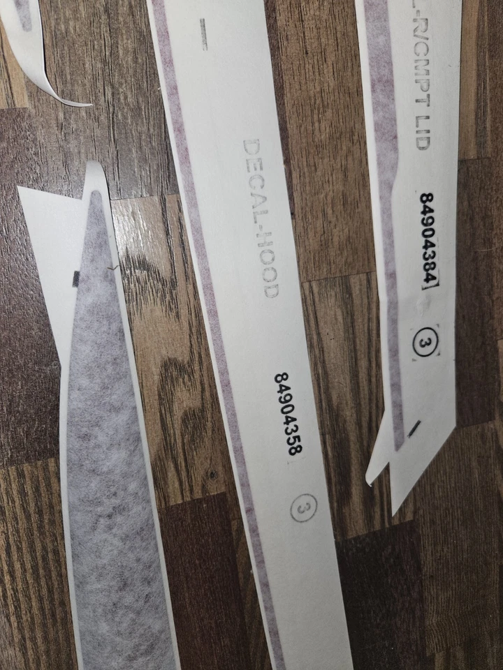 2024 Cadillac CT4 V Blackwing Body Decal Package - Image 4 of 4