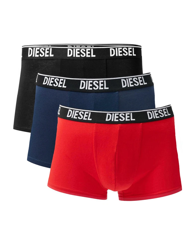 Diesel - (Paquete de 3) Calzoncillos boxer elásticos para hombre - UMBX SHAWN Foto 3 de 3