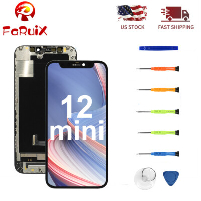 For iPhone 12 Mini 5.4 inch Touch Screen Display Assembly Replacement Repair Kit