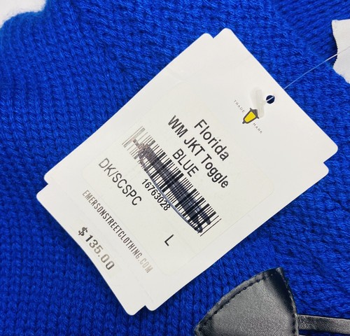 *NEW* Emerson Street Peruvian NCAA Florida Gators Women Blue Acrylic Sweater; L - Picture 4 of 12