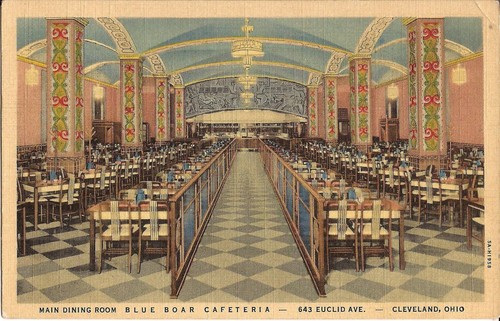 Cleveland, Ohio - Blue Boar Cafeteria - 1935