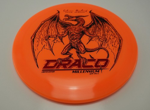 Millennium Disc Golf Calvin Heimburg Quantum Lunar Glow Draco Driver Rare - Picture 30 of 61