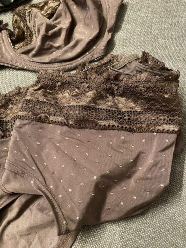 Bodyflirt Set 3tlg. Slips & BH Gr. 48/50 & 85B Elastisch Glänzend - Bild 2 von 6