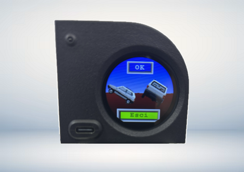 DIGITAL MULTIPLE INDICATOR FOR FIAT PANDA 141 WATCH INCLINOMETER THERMOMETER - Picture 15 of 19