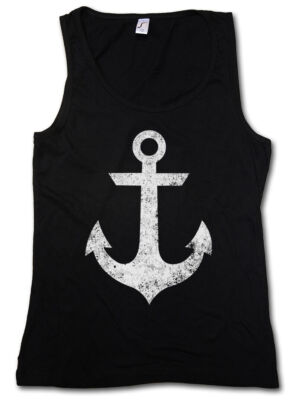 OLDSCHOOL ANCHOR LOGO II DAMEN TANK TOP Anker Nautical Star Segln Segler