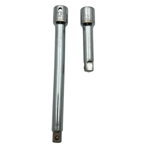 CRAFTSMAN 3/8" Inch Drive Extensions 2 Pc Set 44261 44264 Made in USA 3" & 6" - Picture 2 of 20