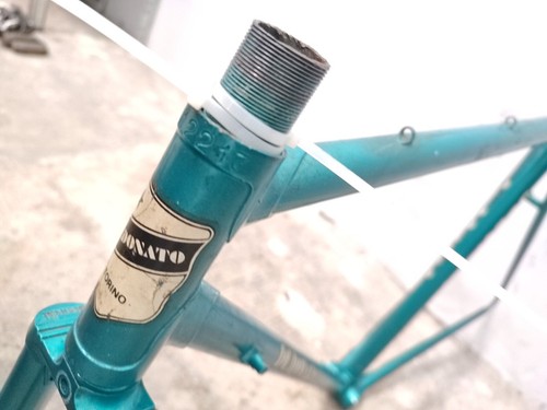 G Vintage telaio frame corsa road Bianchi Rekord 748 52 x 50 bici bike - Imagen 9 de 12