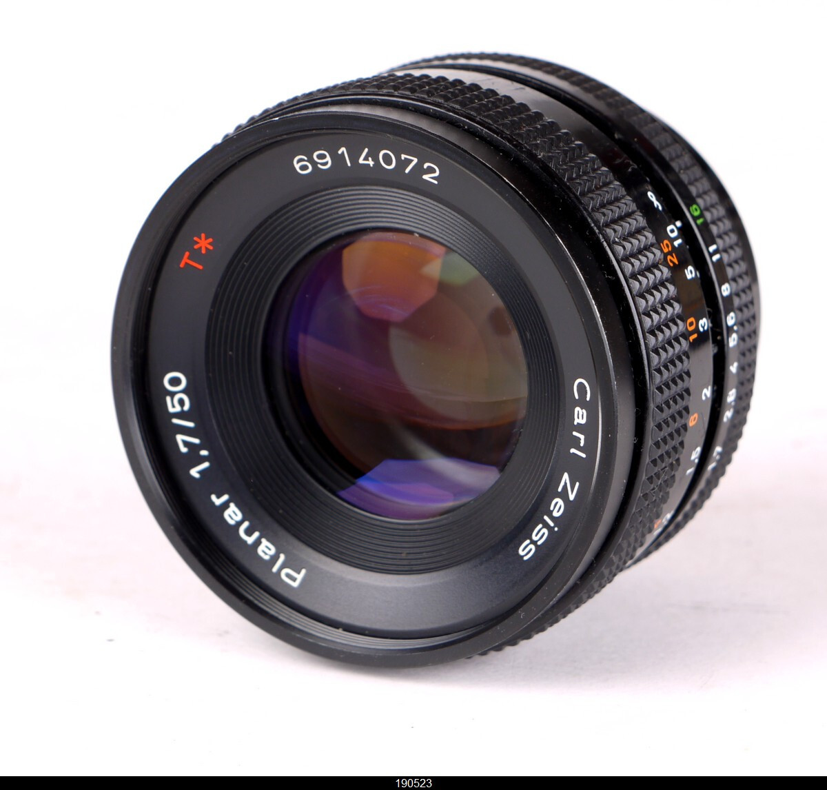 Lens CARL ZEISS CONTAX LENS C/Y PLANAR T* 1:1.7/50mm MM J | eBay