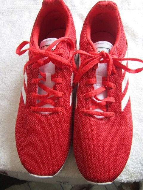 Adidas ~Run70s Ortholite Sneaker ~Red w/White Stripes ~B96556~ Men size 10~NWOB! - Image 4 of 4