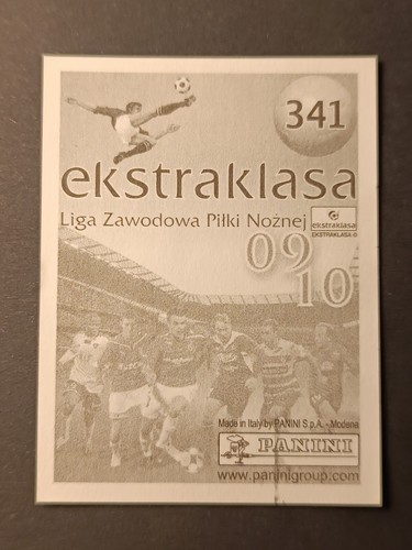 2009 Panini Ekstraklasa Sticker Robert Lewandowski Lech Poznan Rookie RARE #341 - Bild 2 von 2