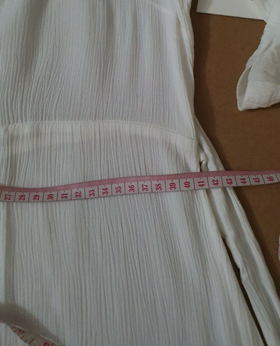 PIPER WEAR Designer Label RRP $79.95 Womens White Wild Beach Days Dress Size S - Picture 9 of 10