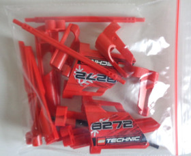 LEGO Technic 8272 Snowmobile 2 in 1 Model Set with Genuine BA v 2007 AFOL 100%