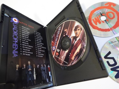 LOT-Quadrophenia (DVD, 2001) THE WHO-DISC 1 CD-SONGS FROM MOVIE SOUNDTRACK CD*** - Picture 3 of 7