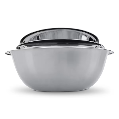 3Pcs Stainless Steel Bowls Mixing Bowl Batter Salads Baking Cooking AU - Picture 4 of 4