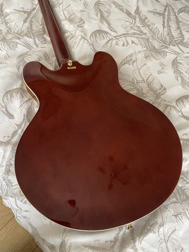 Trades 1989 Epiphone Sheraton 335 Style Electric Acoustic Guitar - Picture 3 of 5
