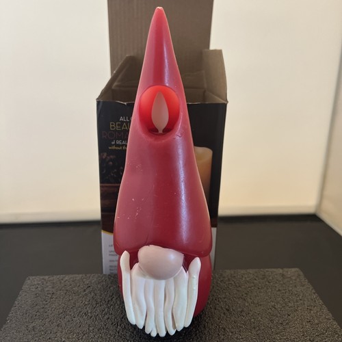 Luminara flammenloser Kerzenwichtel figürlich 2,8 x 8 glatte Oberfläche Echtwachs unparfümiert - Bild 3 von 7