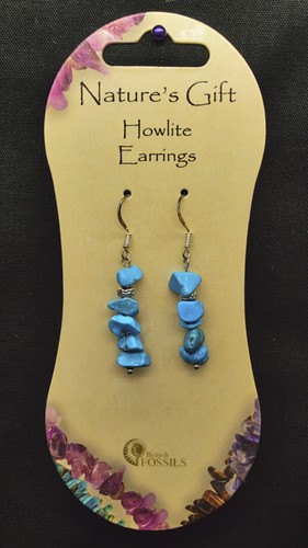 Beautiful Nature's Gift Crystal Gemstone Chip Drop Earrings - Choice of Stone - Picture 5 of 7