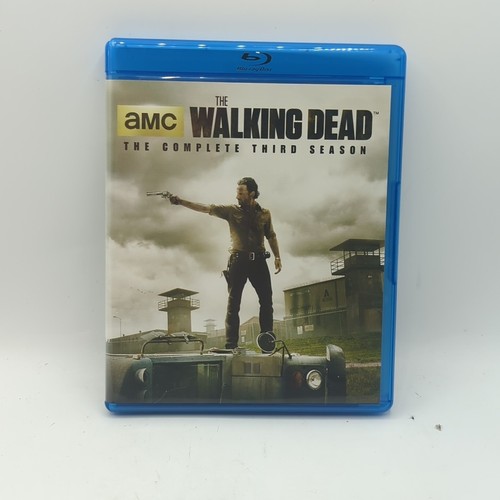 The Walking Dead Blu-Ray Complete Seasons 1 2 3 USED W/ Sealed XL Shirt!! - Picture 17 of 21