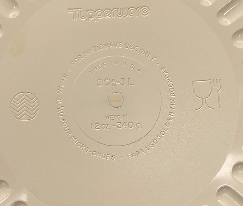 Vintage Tupperware Familiengröße Mikrodampfer 4 Stück Rezeptkarten 3qt & 1qt KOMPLETT - Bild 7 von 12