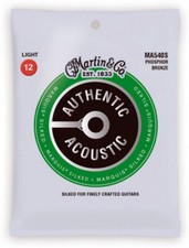 Martin MA540S Marquis Phosphor Bronze Acoustic 6 Guitar Strings Lt 12-54 String