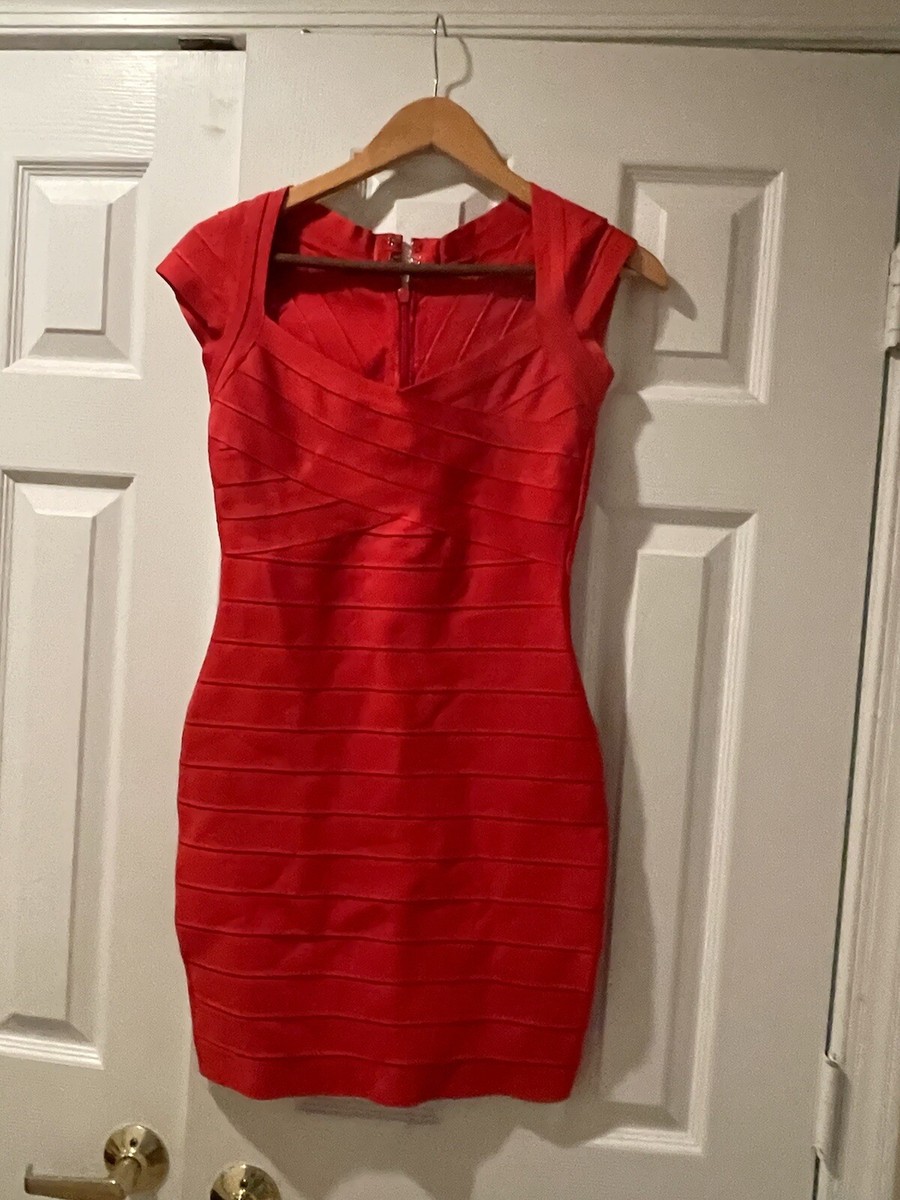 【新品美品】Herve Leger エルベレジェ レッド バンデージドレス THE LOUISE DRESS – HERVÉ LÉGER