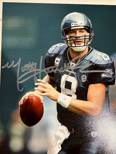 Matt Hasselback signed autographed Seattle Seahawks 8x10 photo JSA - Picture 2 of 3