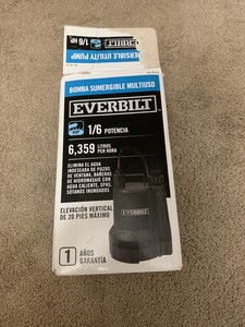 everbilt submersible
