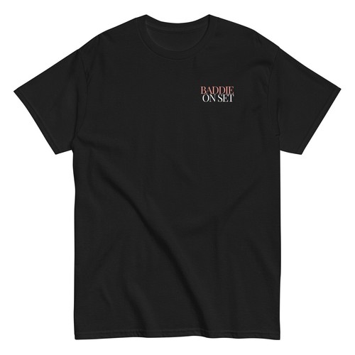 Film Crew Shirt Crew/Cast T-Shirts /Women in Film/ "Baddie On-Set" - Picture 3 of 4
