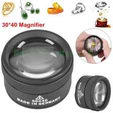 40X magnifying Glass Optical Magnifier Jewelry Watch Electronic Repair Tool USA