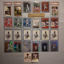 1992, 1996, 1997 Manny Ramirez Collection: Skylines, century marks, sp Autograph