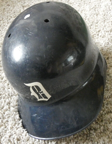 MARK PARENT - Detroit TIGERS - Game Used BATTING HELMET