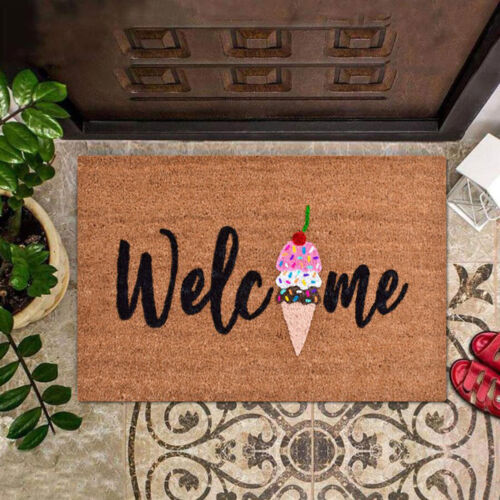 Hello Sunshine Doormat Outdoor Rug Coir Doormat Welcome Mat for Front Door Decor - Picture 11 of 39