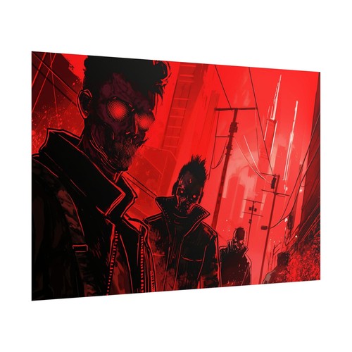 Póster Cyberpunk, impresión Cyberpunk Zombies, estilo Cyberpunk, 4 tamaños, decoración de pared. - Imagen 43 de 45