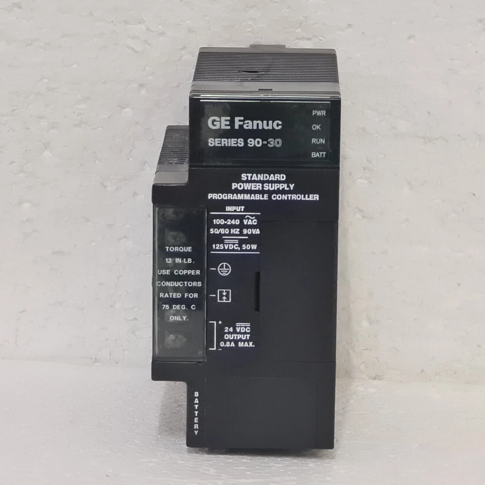 GE FANUC IC693PWR321U Standard Power Supply, 120/240 VAC or 125 VDC Input - Image 3 of 4