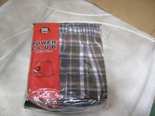 Power Club THREE PACK of Men's Boxers - Size 2XL