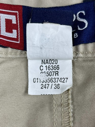 Chaps chino pants adult 36x30 khaki straight mid rise cotton pockets casual - Picture 12 of 12
