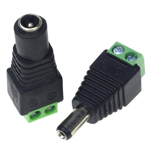 5Pcs 5.5x2.1/2.5mm Female/Male DC Power Cable Jack Plug Connector - Picture 5 of 5