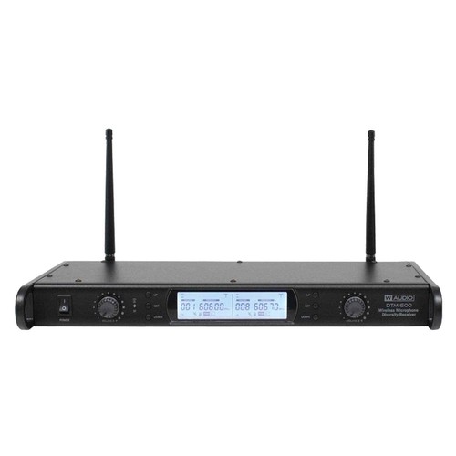 W Audio DTM 600H Doppio Sistema Microfonico Portatile + Software V2 (606.0Mhz-614.0Mhz) - Foto 2 di 7