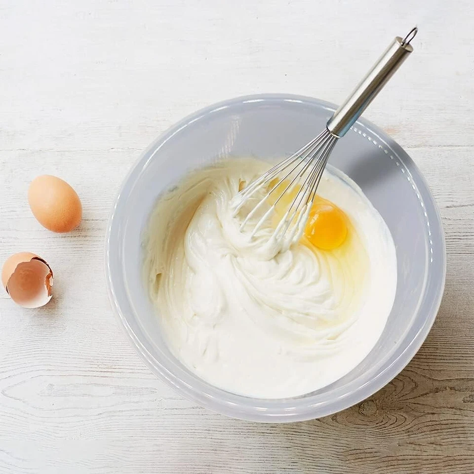 Mixing Bowl Multipurpose Mixing Bowl Clear Plastic Kitchen Mixing Bowl Tub 20cm - Image 3 of 4