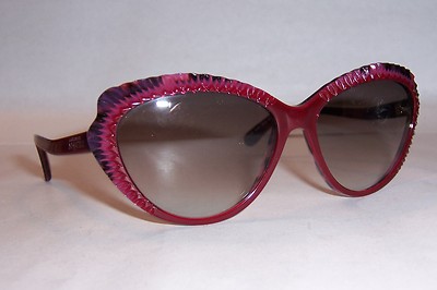 Alexander McQueen AMQ 4197S Sunglasses NEW ALEXANDER MCQUEEN SUNGLASSES AMQ 4197/S RED PINK/GRAY  main image 3