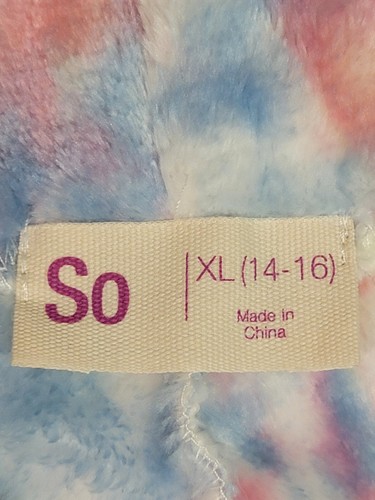 So XL 14/16 Girls Youth White Tie Dye Sweatpants /hoodie elastic waist & ankles - Picture 7 of 8