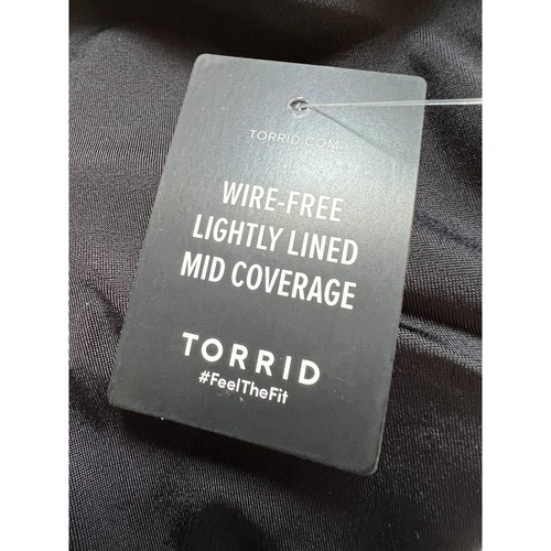 Camiseta de baño Torrid Tankini para mujer 2X sujetador incorporado sin cables volante volante traje de baño - Imagen 8 de 11