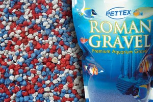 Aquatic-Red-White-amp-Blue-Tri-Color-4-4lb-Aquarium-Fish-Tank-Gravel-Substrates