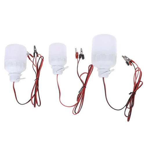 12V LED Lamps Alligator Clip Portable Light Bulbs 5W 9W 15W Outdoor Camp Tent Ni - Picture 6 of 12