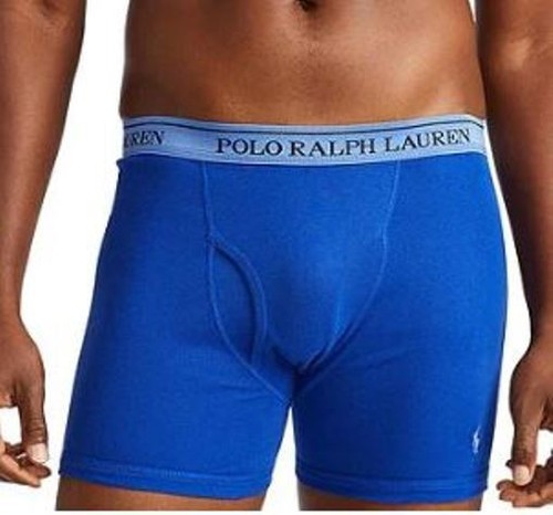 3 RALPH LAUREN POLO SIZES 3XL 4XL 5XL 6XL BLACK GRAY BLUE COTTON BOXER BRIEFS - Picture 26 of 51