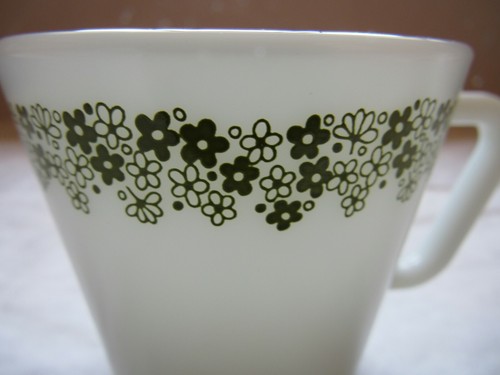 Pyrex Crazy Daisy Spring Blossom 4 Coffee Cups - Imagen 8 de 11