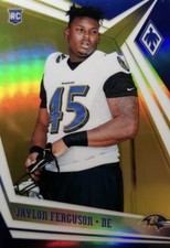 2019 PANINI PHOENIX JAYLON FERGUSON ROOKIE RC #73/75 Gold Baltimore Ravens NFL