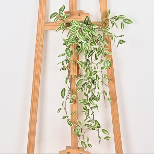 Silk Fake Hanging Plants Long Tree Leafs Artificial Vines Leaves Birthday - Picture 10 of 16