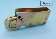 **2 PACK** Sliding Glass Door Tandem Roller 1-1/2” Steel Wheels Prime-Line D1904
